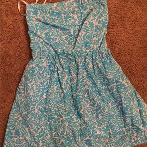 Strapless Lilly Pulitzer dress