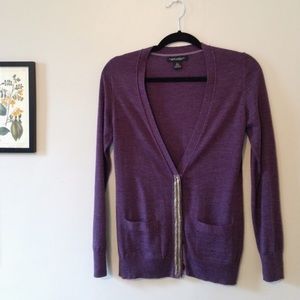 Banana Republic Beaded Wool Cardigan