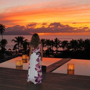 EXPRESS Orchid Maxi Dress