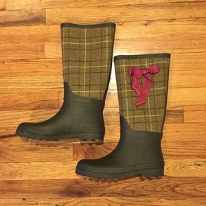 J. Crew rain boots