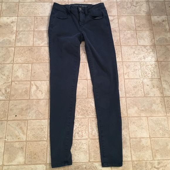 American eagle blue jeggings!!
