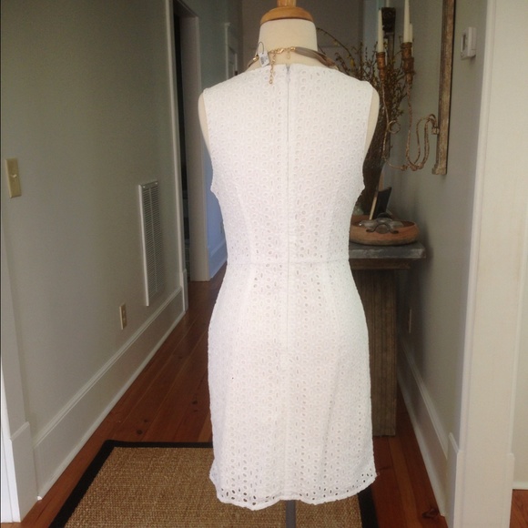 Forever 21 White Eyelet Dress - Picture 2 of 4