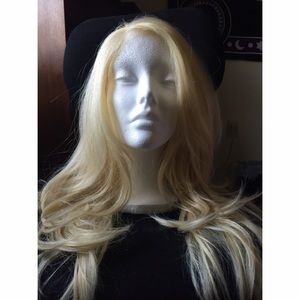 Blonde lace front wig