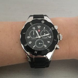 SOLD! Michele Tahitian large jelly bean watch