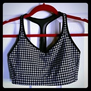 Racerback sports bra