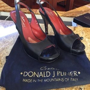 Black Donald Pliner Heels