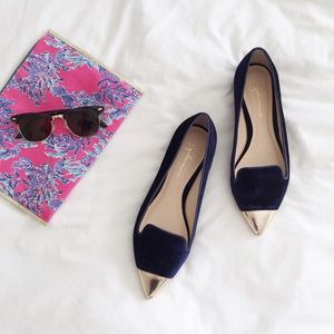 Guilhermina Velvet Smoking Slippers