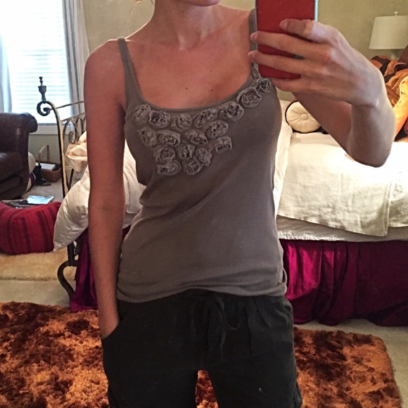 J Crew Rosette Tank