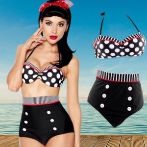 Pin Up High Waisted Bikini