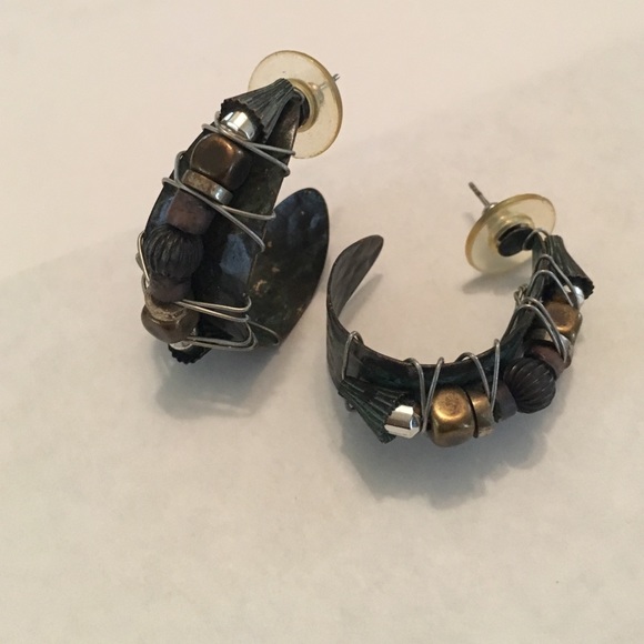 Artisian Hoop Earrings