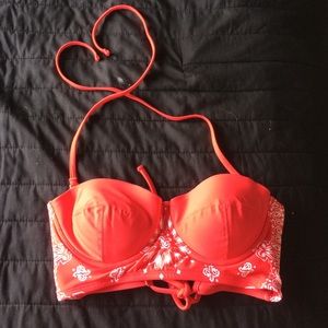 Bathing suit halter top