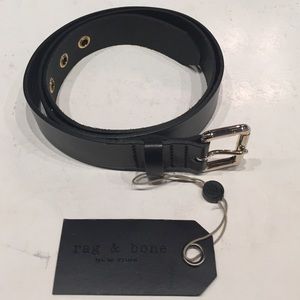 Rag & Bone Classic Eyelet Belt