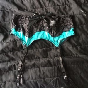 Lacey garter belt