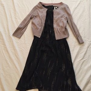 Tan Cropped cardigan