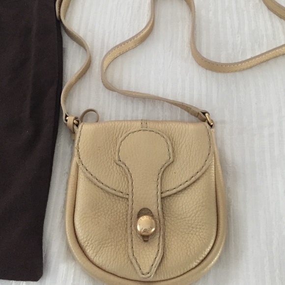 Tods, gold mini crossbody - Picture 2 of 3