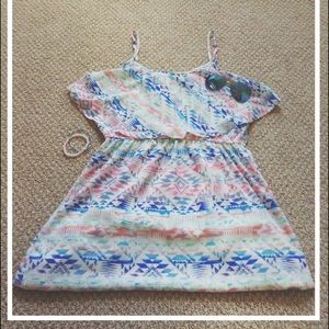 Pink Rose Maxi Dress.