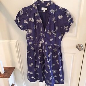 Anthropologie Bicycle Dress