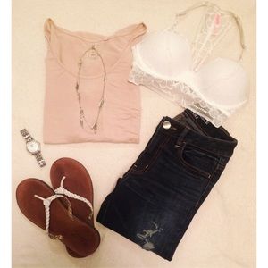 Slouchy Light Pink Tee