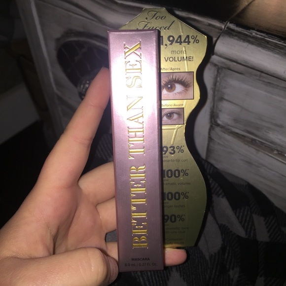 *Brand new* better then sex mascara