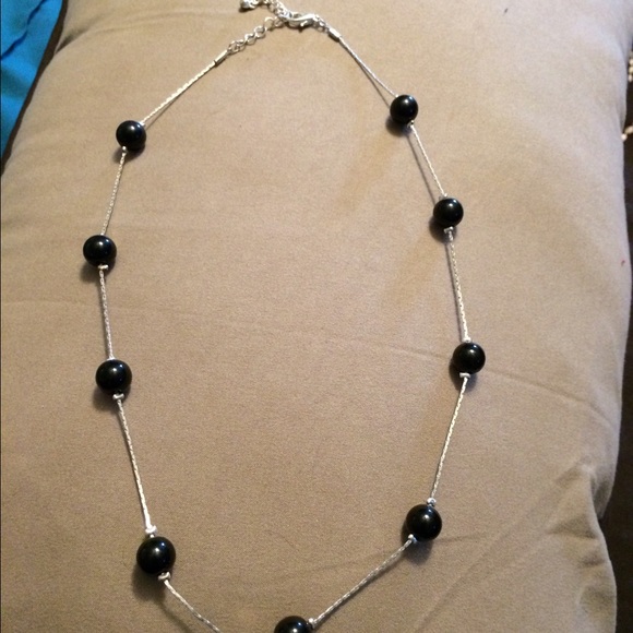 Sweet Black and Silver Necklace. MUST BUNDLE