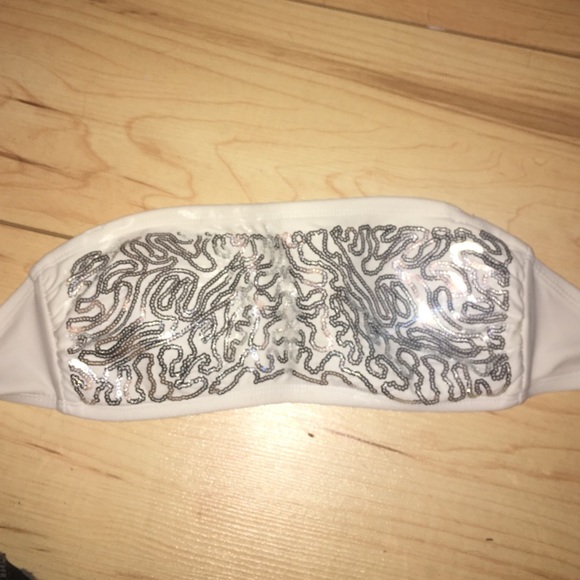 Target bandeau bathing suit top