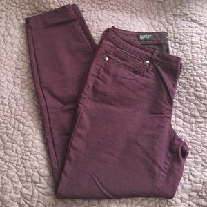 Nine West Cigarette Fit Skinny Jeans