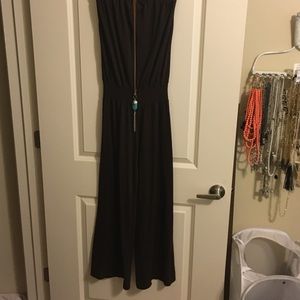 Brown jumpsuit