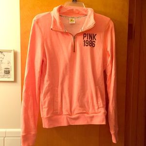 VS Pink 1/4 Zip 💕