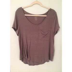 Grey Slouchy Tee