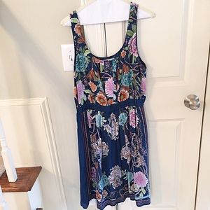 Anthro Gorgeous Silk Dress