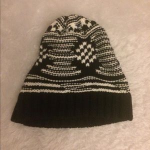 tribal print beanie