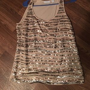 Sparkly tank top