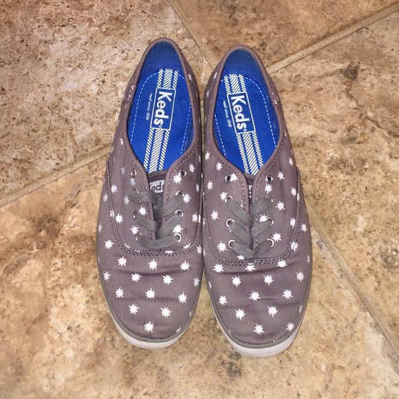 Grey & White Keds!!