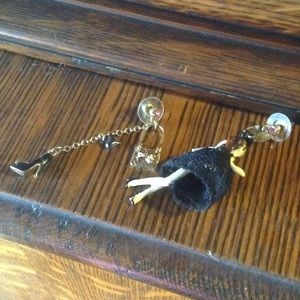 Betsy Johnson earrings.