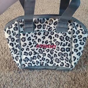 Snow leopard lunch tote #yummy