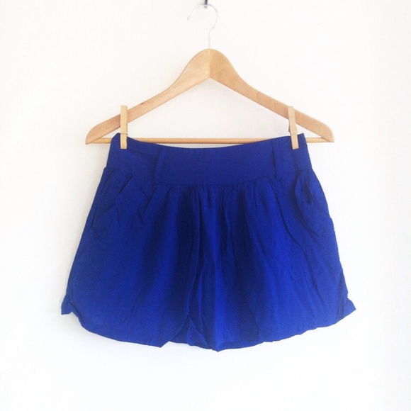 Forever 21 Blue Skater Skirt