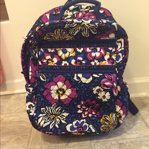 Vera Bradley Tech Backpack in African Violet