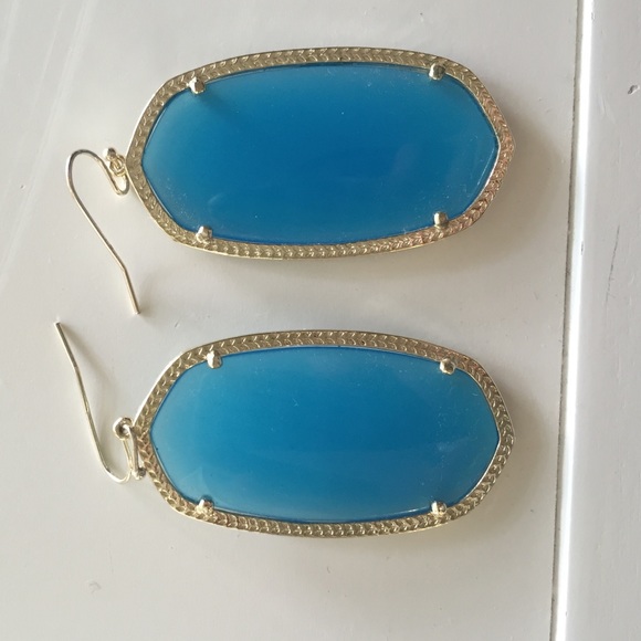 blue Kendra earrings