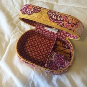 Vera Bradley Jewelry Case in Bali Gold