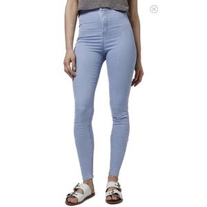 Topshop High Waisted Short 'Joni' Jeans