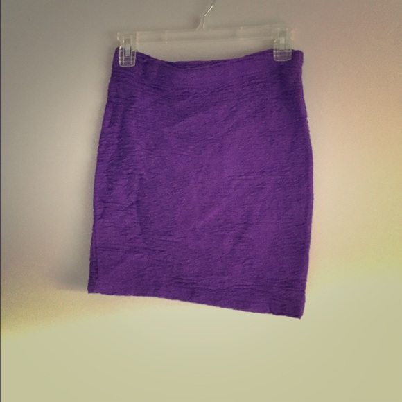 Purple skirt