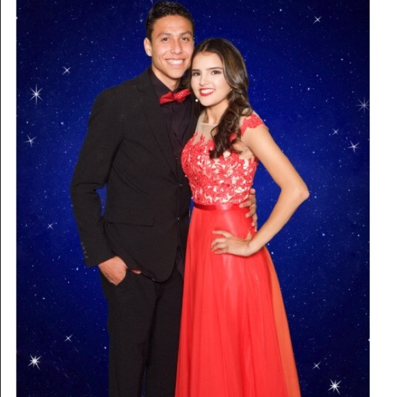 RED PROM DRESS!!!