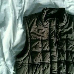Brown American Eagle jacket vest