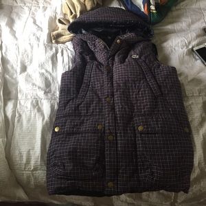 Lacoste reversible hoodie vest