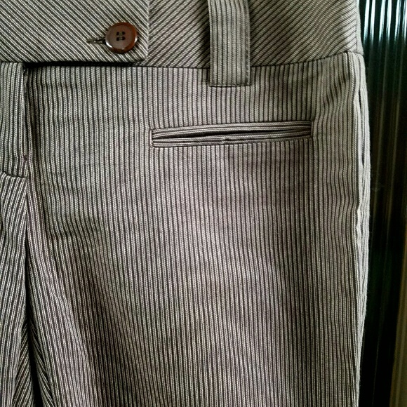 Striped Capris - Picture 2 of 2