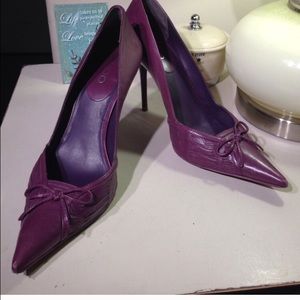 REPOSH- Aldo Leather Cutters-Soft in Purple