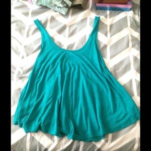 NWOT American Eagle teal tank