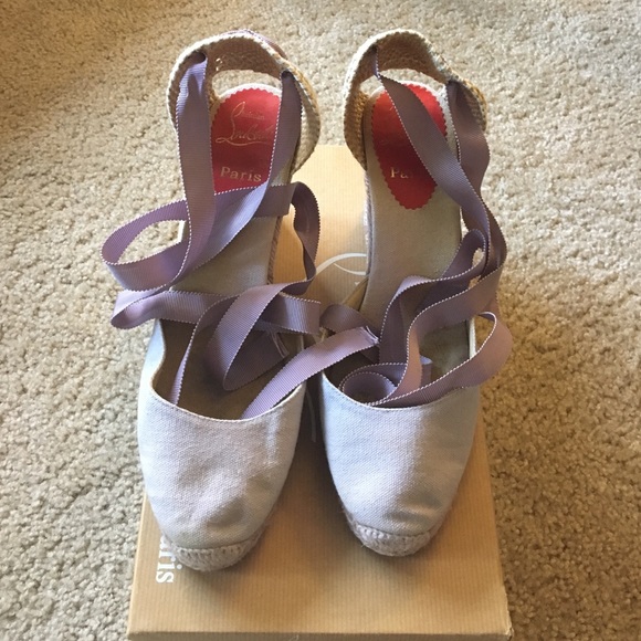 lilac espadrilles