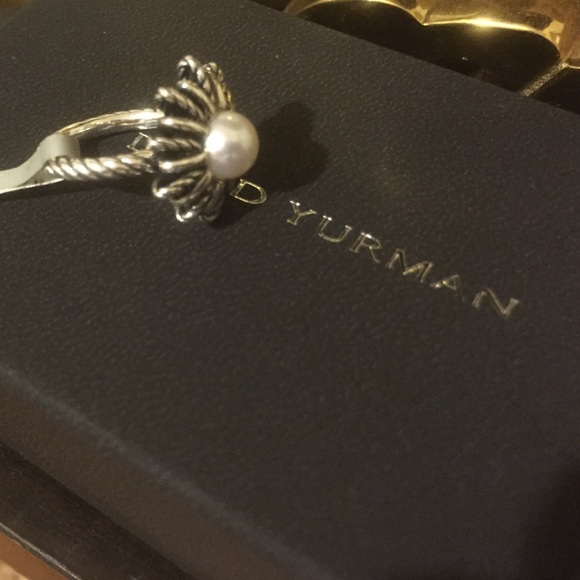 David Yurman Starburst Pearl Ring