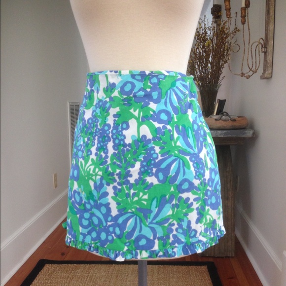 Lilly Pulitzer Ruffled Mini Skirt - Picture 2 of 4